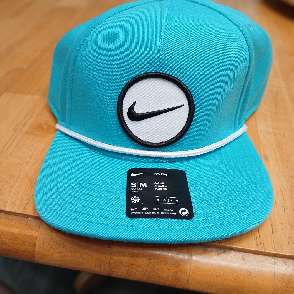 Nike Aqua Blue Cap with Logo